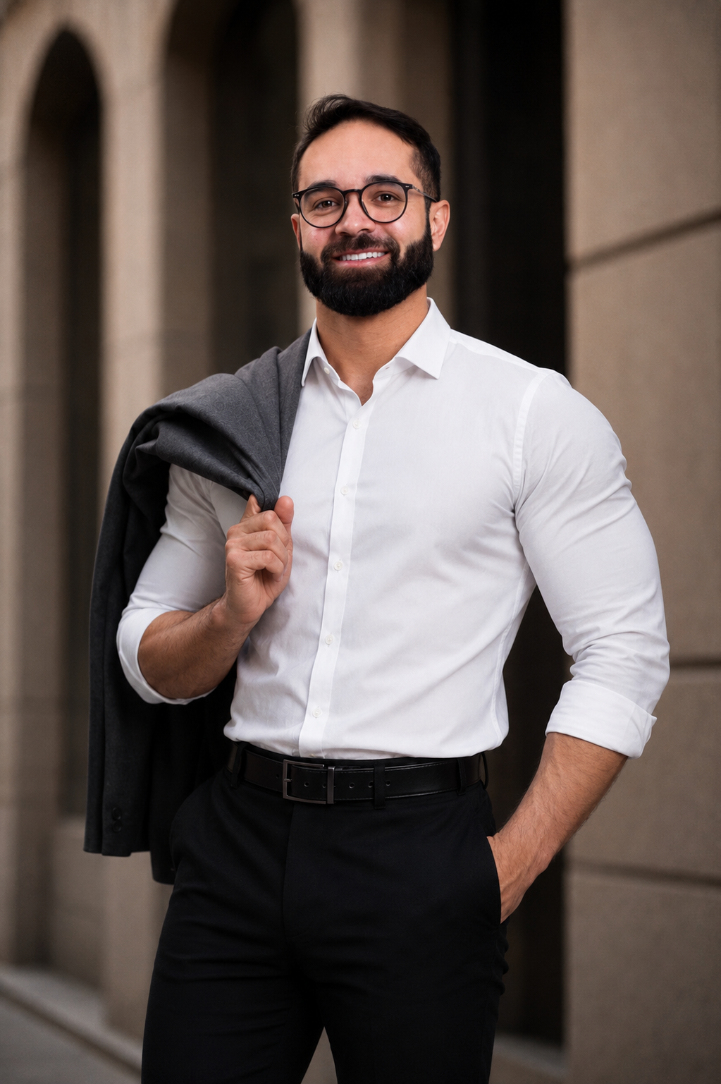 Antonio Loureiro em retrato profissional